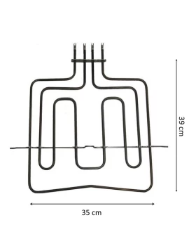 Αντίσταση Κουζίνας Διπλή PITSOS 1100W+1700W Ν.Τ.