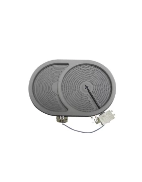 Εστία EGO Κεραμική Οβάλ 19cm*28.5cm 2400W/1500W 6 Επαφών
