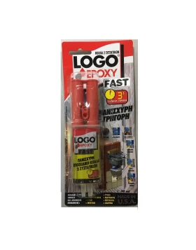 Κόλλα LOGO Epoxy Fast 2 συστατικών 30 ml