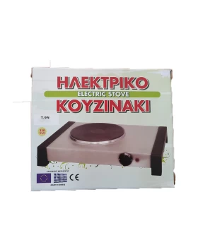 Ηλεκτρική Εστία Sylva T8N Ανοξείδωτη 1500w