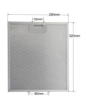 Φίλτρο Απορροφητήρα με Πλαίσιο 280mm*320mm SIEMENS BOSCH TEKA