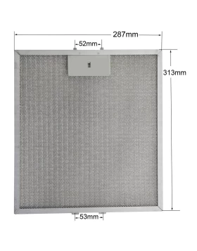 Φίλτρο Απορροφητήρα με Πλαίσιο 287mm*313mm SIEMENS BOSCH