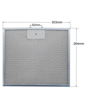 Φίλτρο Απορροφητήρα με Πλαίσιο 303mm*264mm SIEMENS BOSCH