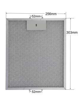 Φίλτρο Απορροφητήρα με Πλαίσιο 256mm*303mm ARCELIK BEKO