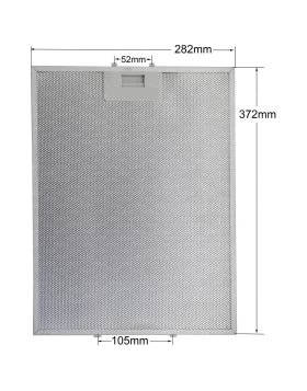 Φίλτρο Απορροφητήρα με Πλαίσιο 282mm*372mm TEKA ROHNSON