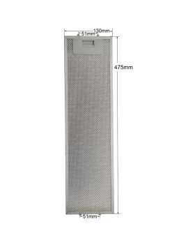 Φίλτρο Απορροφητήρα με Πλαίσιο 130mm*475mm DAVOLINE ESSE