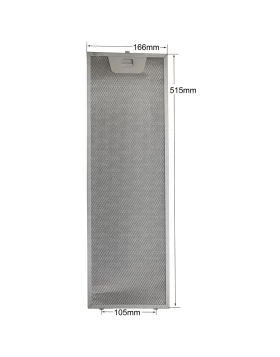 Φίλτρο Απορροφητήρα με Πλαίσιο 166mm*515mm SIEMENS BOSCH FABER