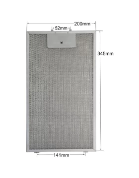 Φίλτρο Απορροφητήρα με Πλαίσιο 200mm*345mm SIEMENS BOSCH