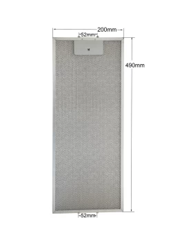 Φίλτρο Απορροφητήρα με Πλαίσιο 202mm*490mm TEKA