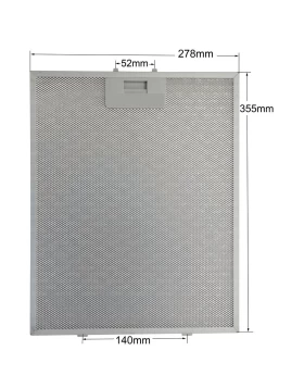 Φίλτρο Απορροφητήρα με Πλαίσιο 278mm*355mm