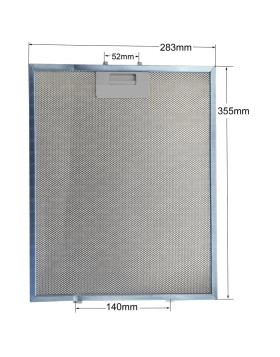 Φίλτρο Απορροφητήρα με Πλαίσιο 283mm*355mm