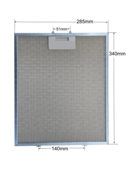 Φίλτρο Απορροφητήρα με Πλαίσιο 285mm*340mm