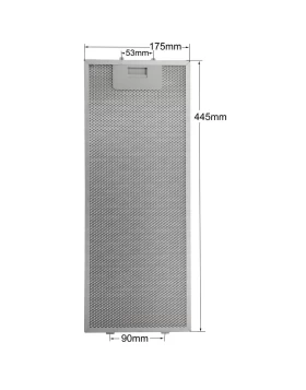 Φίλτρο Απορροφητήρα με Πλαίσιο 175mm*445mm SIEMENS BOSCH