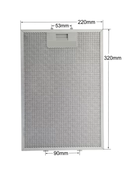 Φίλτρο Απορροφητήρα με Πλαίσιο 220mm*320mm SIEMENS BOSCH