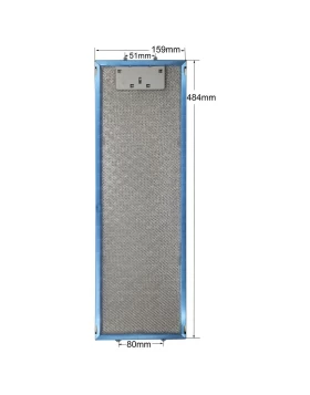 Φίλτρο Απορροφητήρα με Πλαίσιο 159mm*484mm ELICA