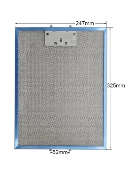 Φίλτρο Απορροφητήρα με Πλαίσιο 250mm*327mm ELECTROLUX AEG ELICA