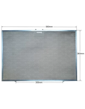 Φίλτρο Απορροφητήρα με Πλαίσιο 560mm*383mm AEG ELECTROLUX INDESIT B